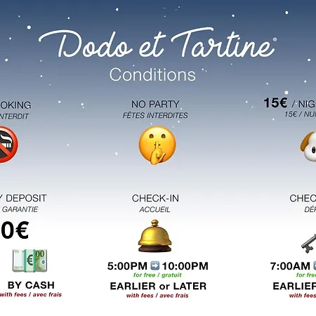Charming 3 Bedrooms With Terrace - Dodo Et Tartine Апартаменты *